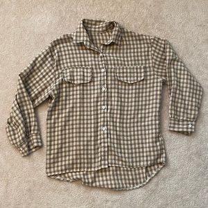 unbranded plaid button-up